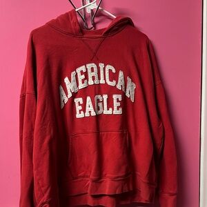 American Eagle Outfitters Bold Red Sweatshirt